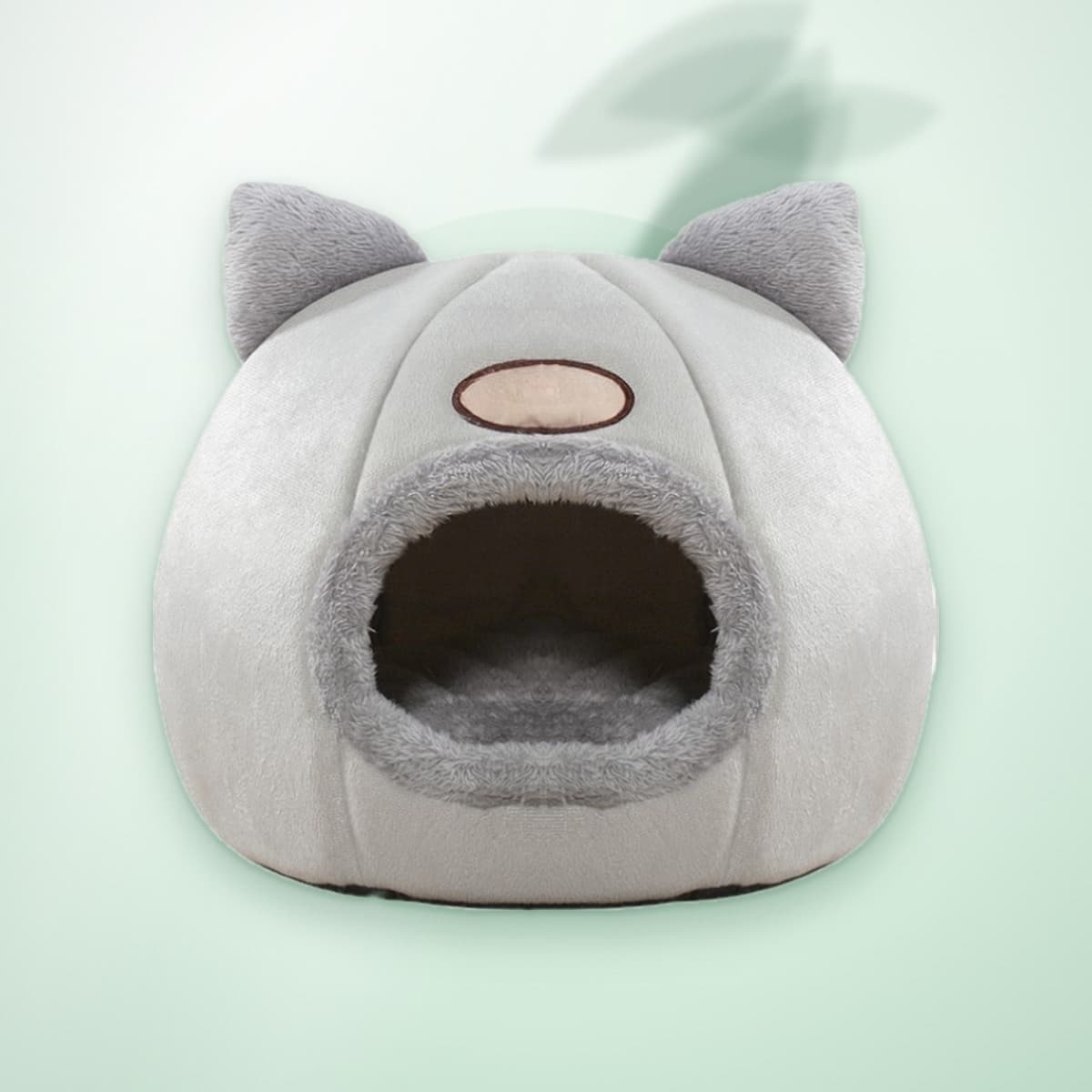 귀 달린 고양이 하우스 숨숨집 (그레이)